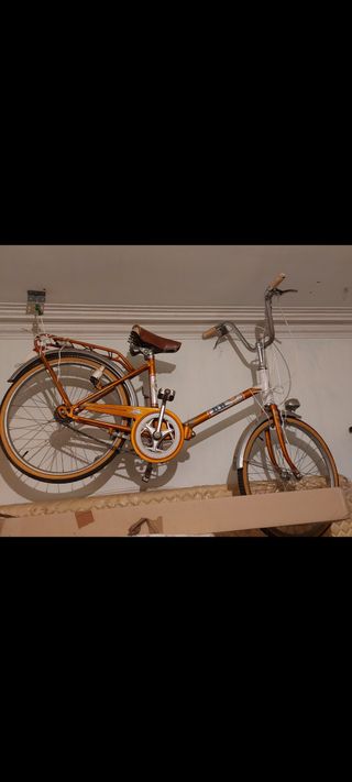 Bicicleta Antigua BH Naranja