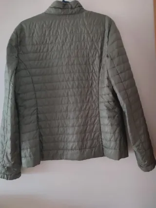 Anorak fino mujer verde