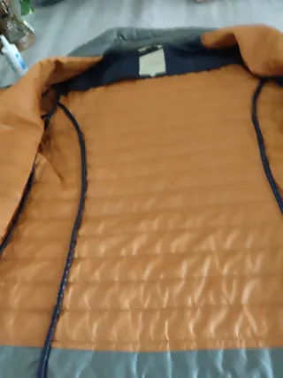 Anorak fino mujer verde