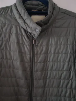 Anorak fino mujer verde