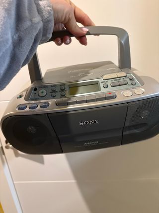 Radio CD MP3 Cassette Sony Vintage CFD-S93CPL