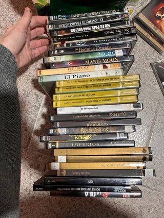 (H) +150 DVD originales de películas modernas
