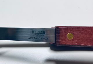 Pinza per BBQ in acciaio e legno