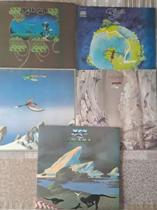 Lote 6 Vinilos LP, 4 Sencillos y 1 Doble