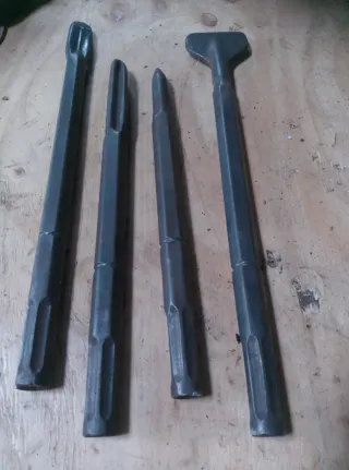 4 Punteros para martillo demoledor