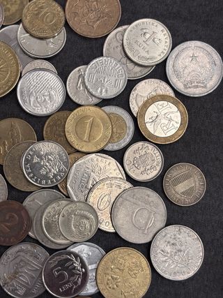 Lotto monete mondo miste