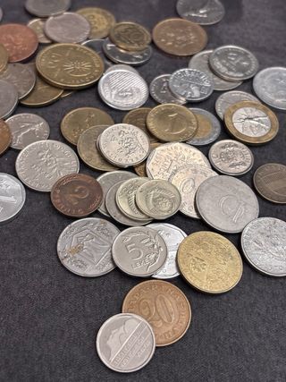 Lotto monete mondo miste