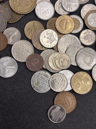 Lotto monete mondo miste