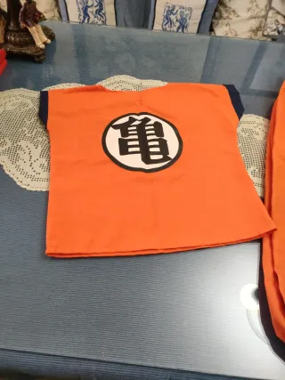 Disfraz Karate Niño Naranja