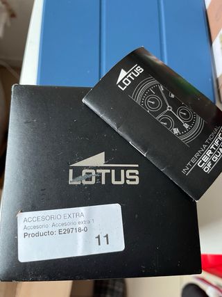 Reloj Lotus 18159 mark Márquez Negro y Rojo