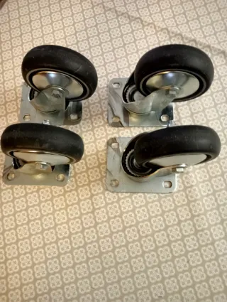 Ruedas para carga pesada (4 unidades)