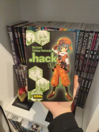 .HACK SERIE COMPLETA DE 4 TOMOS MANGA