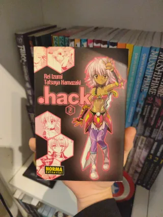 .HACK SERIE COMPLETA DE 4 TOMOS MANGA