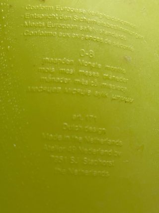 Asiento de Baño Luma verde bañera bebé