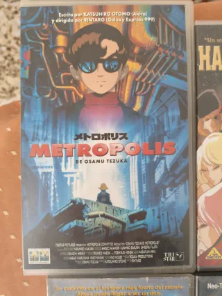 LOTE 6 VHS MANGA ANIME OVA