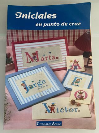 Lote Revistas punto de cruz 4 unidades