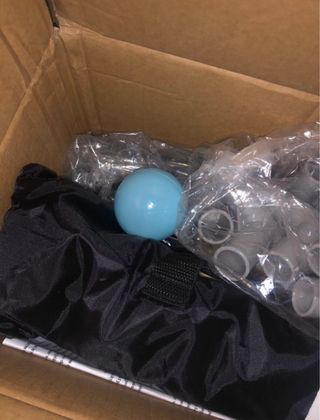 Parque de diversões infantil com bolas