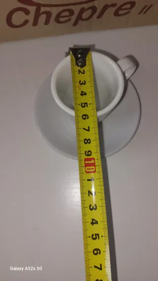 Juego de tazas de porcelana