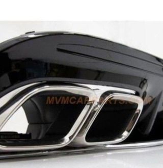 Difusor de paragolpes trasero para Mercedes Clase