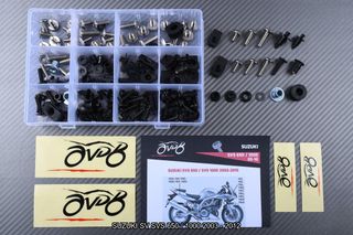 Kit tornillería SUZUKI SVN SVS 650 1000 2003 2012