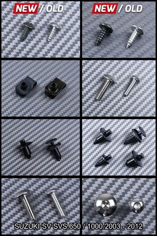 Kit tornillería SUZUKI SVN SVS 650 1000 2003 2012