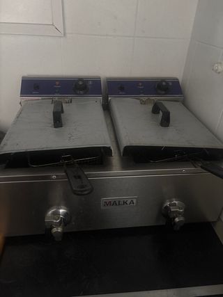 Freidora doble MALKA