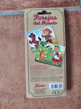 Juego de Cartas Parejas del Mundo Fournier