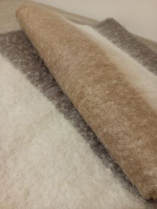 Bufanda gigante colores tierra