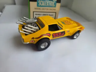 Scalextric Chevrolet Corvette Dragster Caja