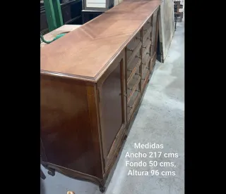 Aparador RESTAURADO comoda madera 217 cms