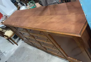Aparador RESTAURADO comoda madera 217 cms
