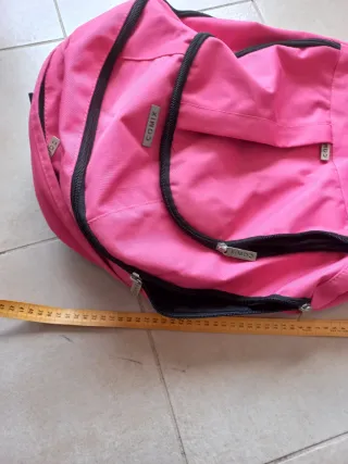Zaino rosa Comix scuola 3 tasche