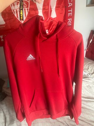 Sudadera Adidas Roja Talla M