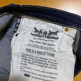 Levi's Jeans 522 W32 L32 Blu Affusolati Tapered