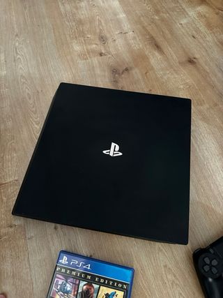PS4 Pro 1TB Negra + GTA V Premium Edition