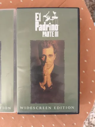 EL PADRINO VHS WIDESCREEN