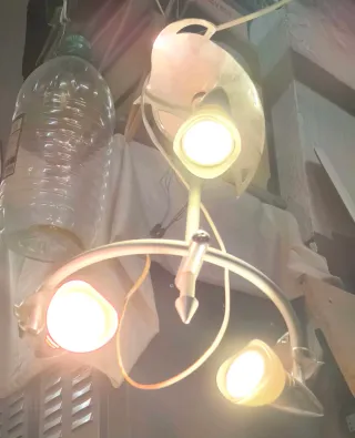 Lámpara de techo 3 focos