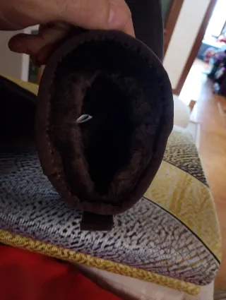 Botines UGG Marrones Peluditos