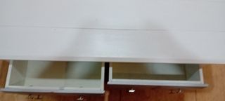 Mesa de centro restaurada madera