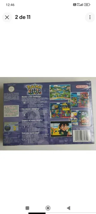 PRECINTADO POKEMON PUZZLE LEAGUE NINTENDO 64 N64