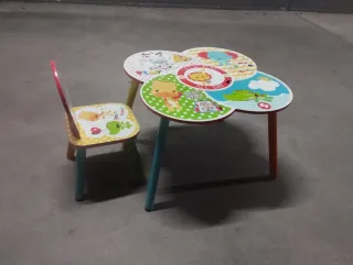 Mesa y Silla Infantil Arditex