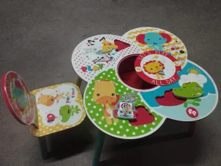 Mesa y Silla Infantil Arditex