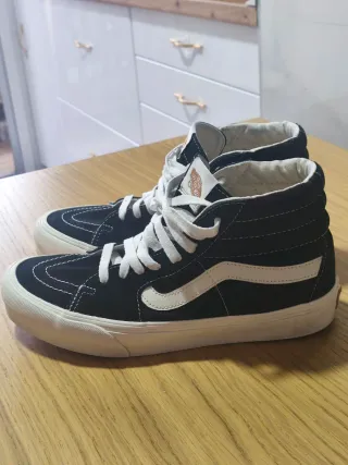Vans Sk8-Hi VR3 Zapatillas Negras y Blancas