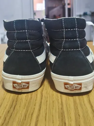Vans Sk8-Hi VR3 Zapatillas Negras y Blancas