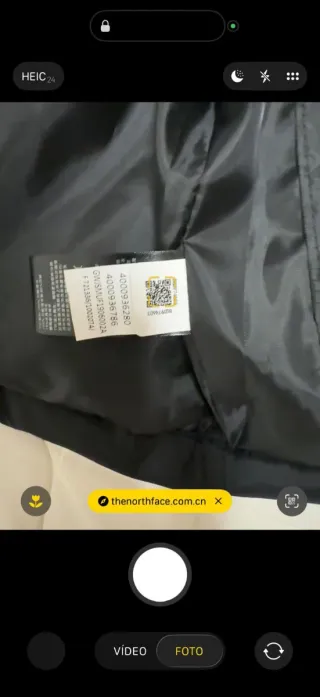 Chaqueta The North Face Negra Talla S