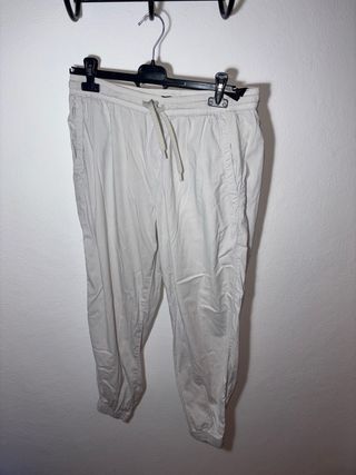 Pantalones Zara Oversize Beige Talla M