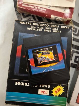 Lote Juegos Atari 7800: Boxing, Mat Mania, Alien