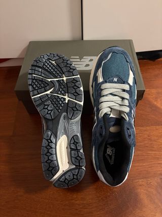 New Balance 2002R PP Talla 43 Azul/Verde