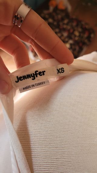 Camiseta Jennifer Blanca Talla XS
