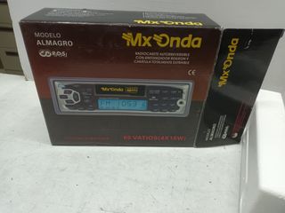 radio cassette mx onda , totalmente nuevo sin usar
